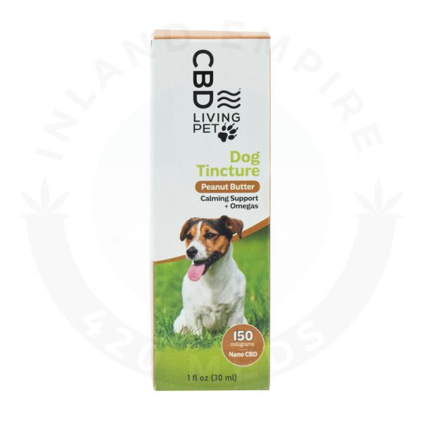 Dog Tincture Peanut Butter – CBD Living Pet